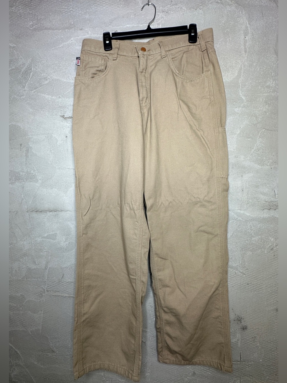Carhartt FR Flame Resistant Work Pants Men’s 34x32 Khaki